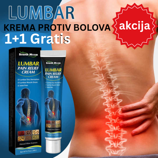 LUMBAR 1+1 Gratis- Medicinska Krema Za Bolove