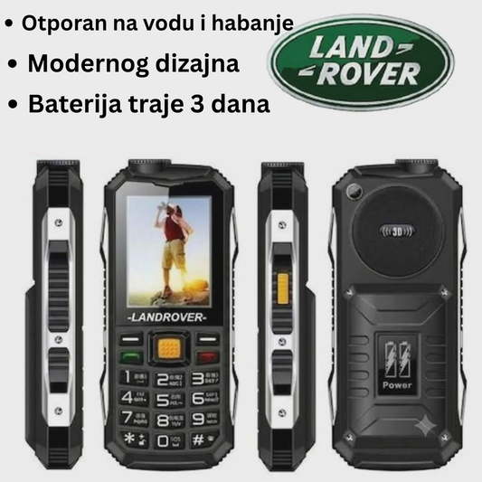 LAND ROVER - neuništivi telefon 2 SIM